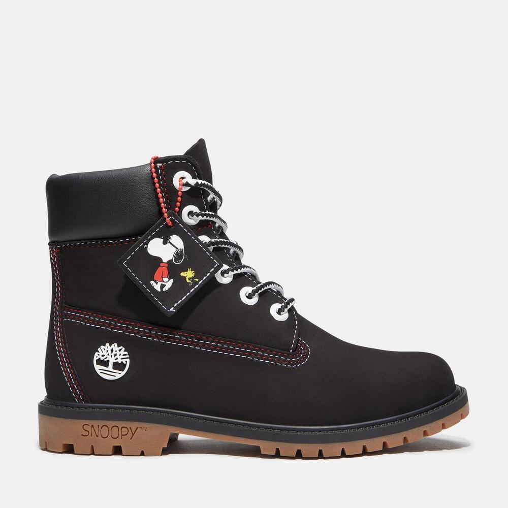 팀버랜드 X 피너츠 (Timberland X Peanuts) 여성 6인치 워터프루프 부츠